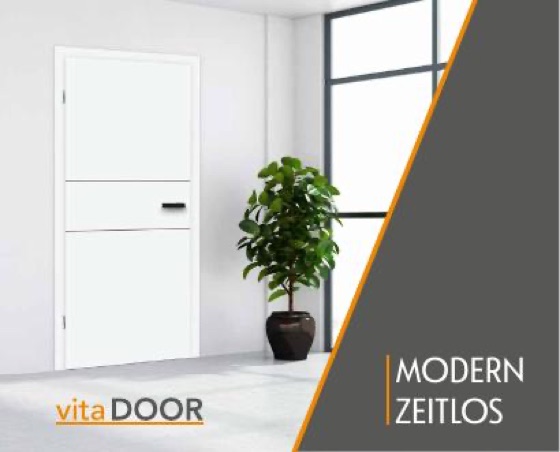 Titelseite: vitaDOOR – Modern / Zeitlos