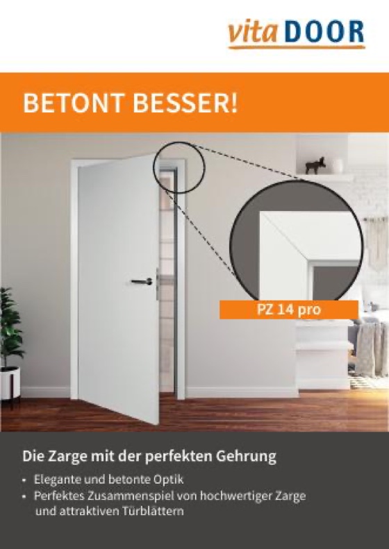 Titelseite: Pressebericht: pro betont besser